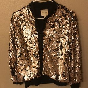 American apparel Sequin bomber jacket!!!